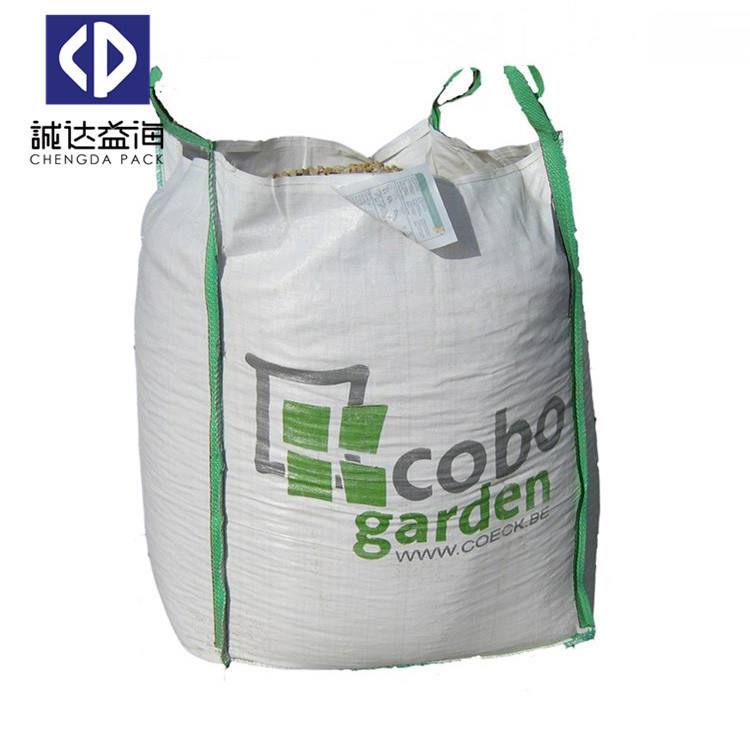 Plastic Jumbo PP Bulk Bags Tubular Type For Packaging 90 X 90 X 120cm Size