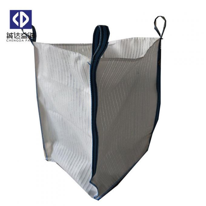 Vented FIBC Bulk Bags / Fibc Big Bag Closed Bottom 4 Side Seam Loops