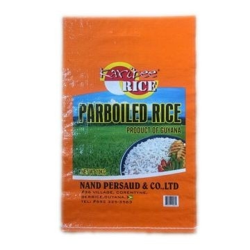 Plastic Woven PP Sacks laminated 6 colors Printing For Rice