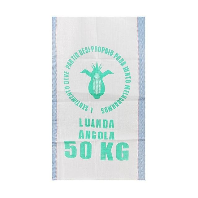 50kg Rice Flour PP Woven Bag White 600D - 1500D 40cm - 100cm Width