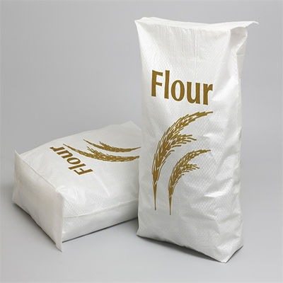 Wheat Flour PP Woven Bag Bag 30cm - 150cm Width Polypropylene